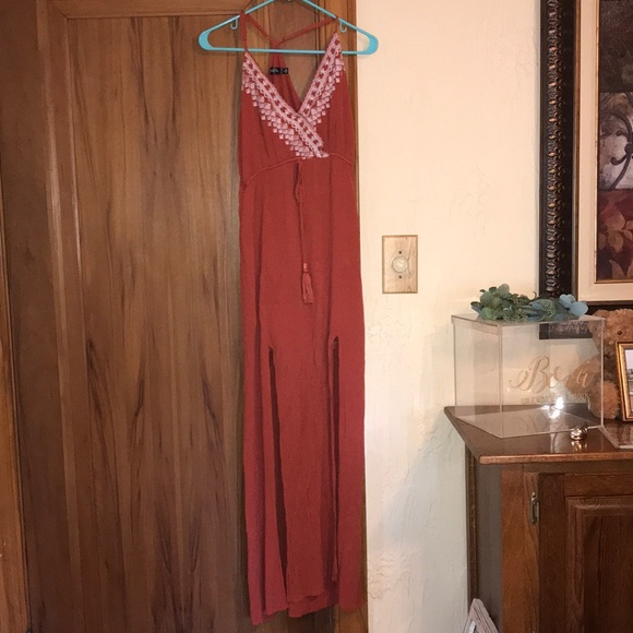 crystal sky Dresses & Skirts - Rusty orange maxi dress
